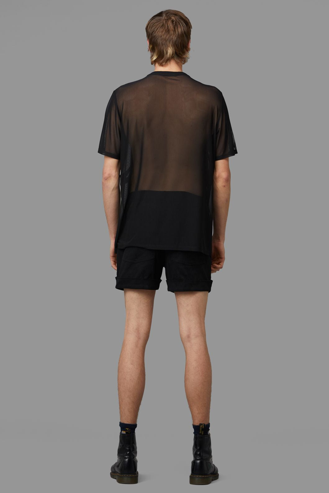 Black Friday - Pentagram Mesh Tee - black