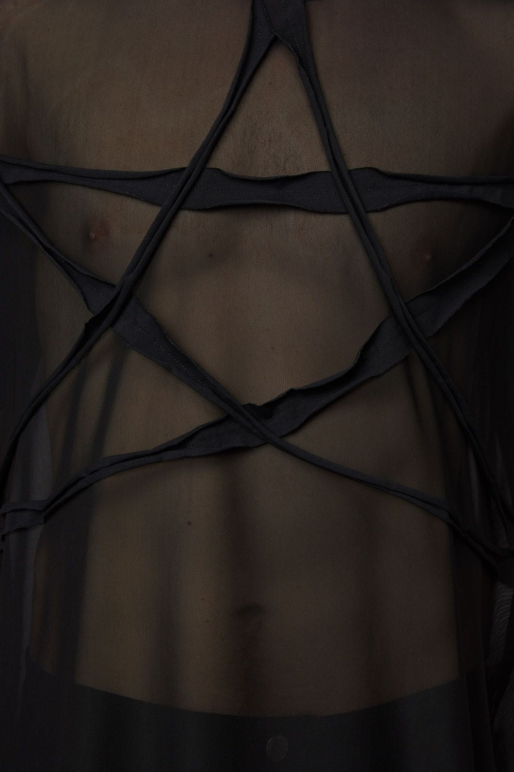 Black Friday - Pentagram Mesh Tee - black