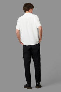 Black Friday - Baphomet Short Sleeve Shirt - cream