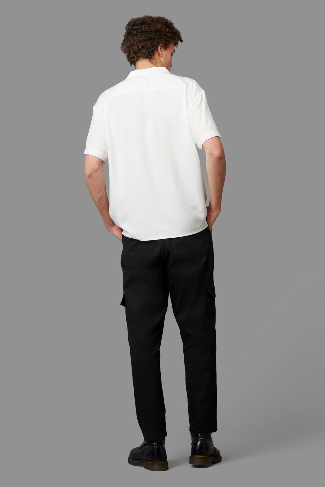 Black Friday - Baphomet Short Sleeve Shirt - cream