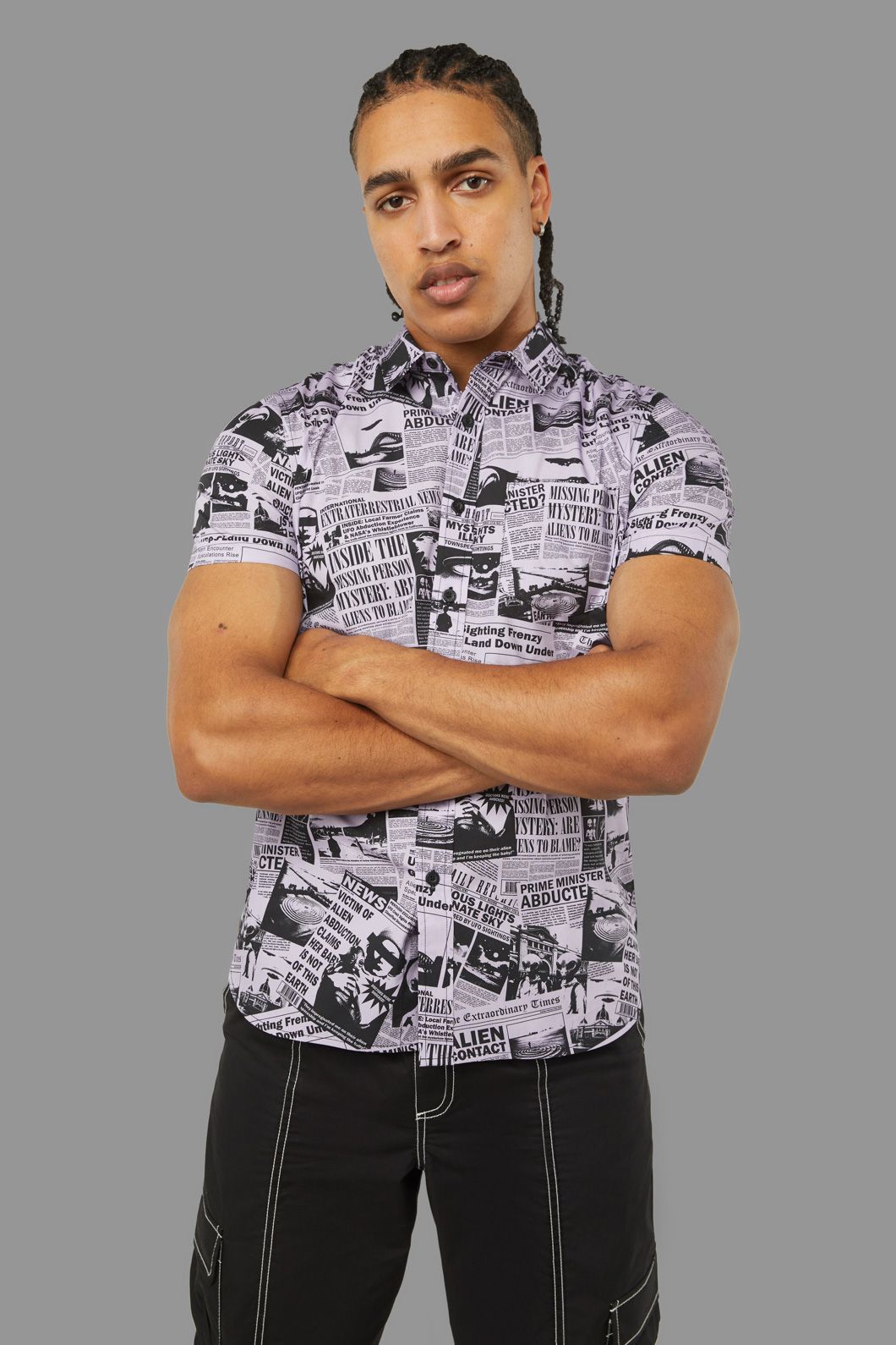 Black Friday - Extraterrestrial SS Shirt - purple