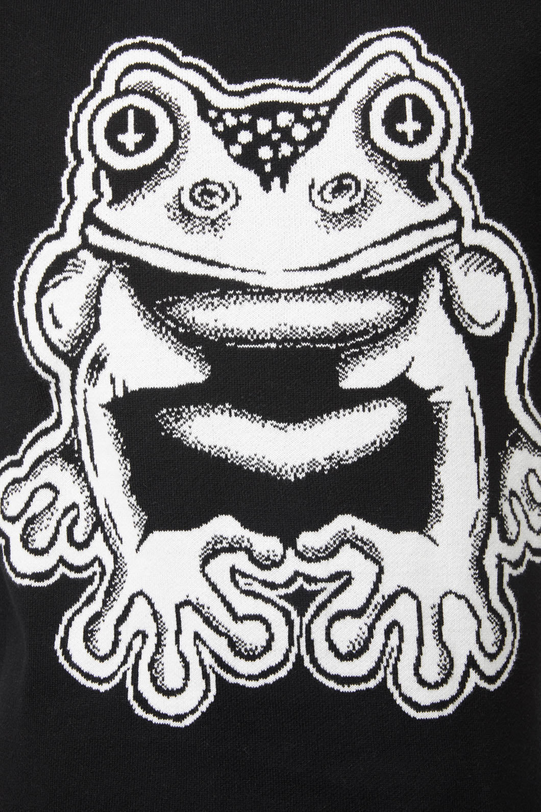 Black Friday - Frog Friend Unisex Knit - black