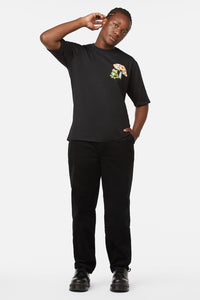Black Friday - Toadstool Unisex Tee - black