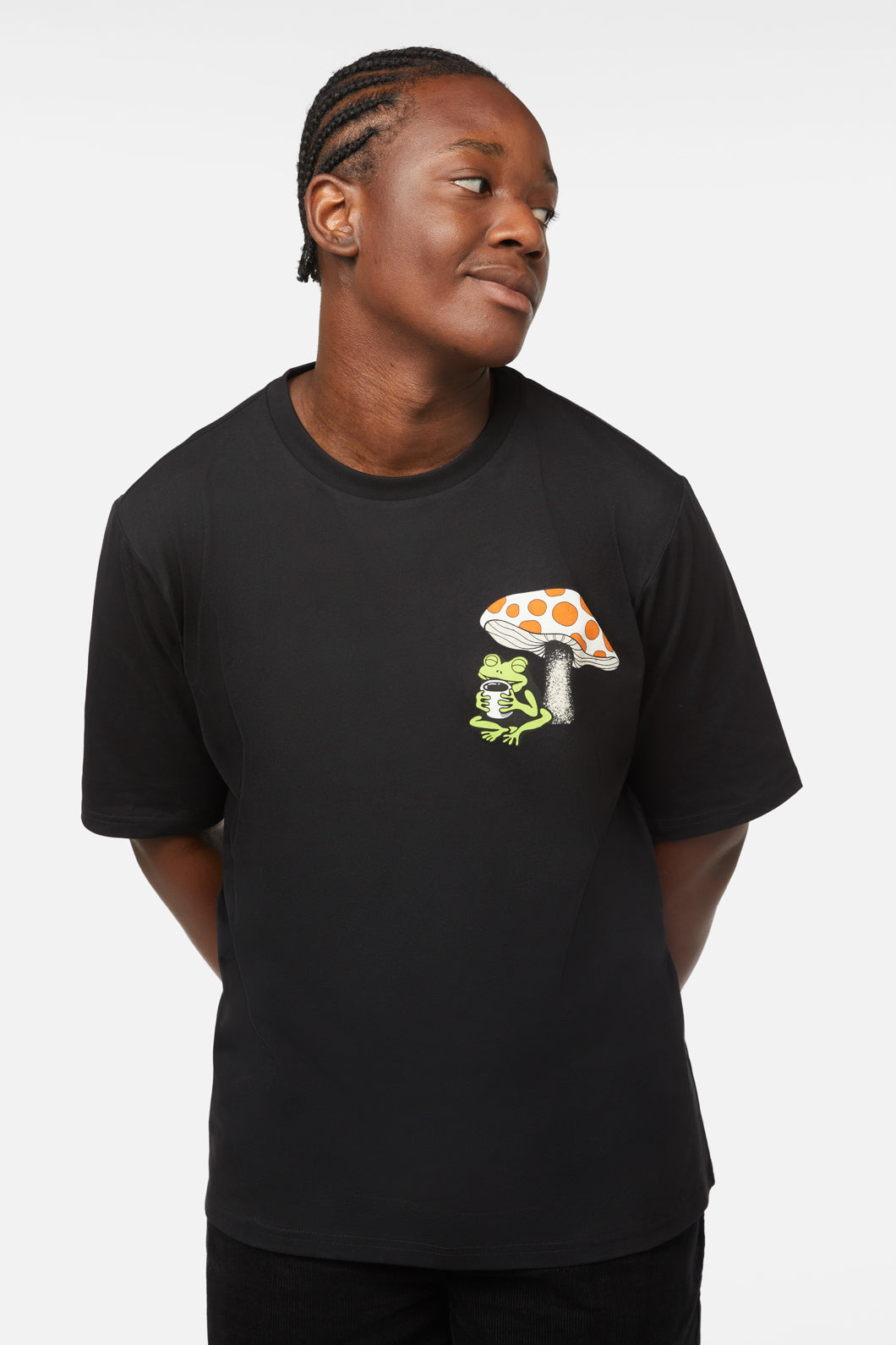 Black Friday - Toadstool Unisex Tee - black