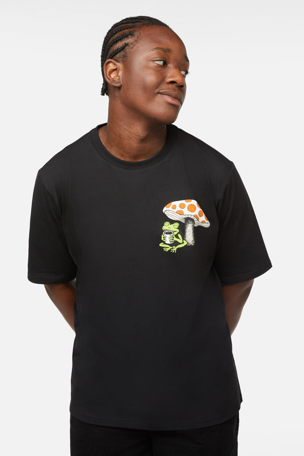 Black Friday - Toadstool Unisex Tee - black