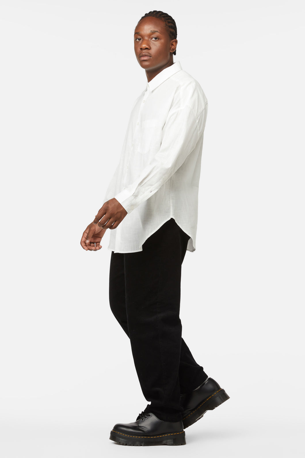 Black Friday - Soundwave LS Shirt - white