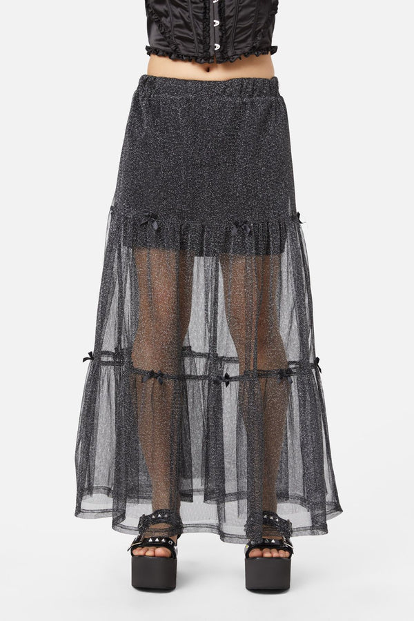 Black Friday - Night Sky Party Skirt - black