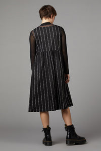 Black Friday - Funny Bone Pinafore - black