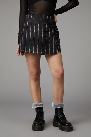 Black Friday - Funny Bone Skort - black