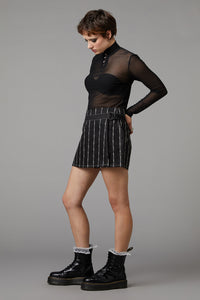 Black Friday - Funny Bone Skort - black