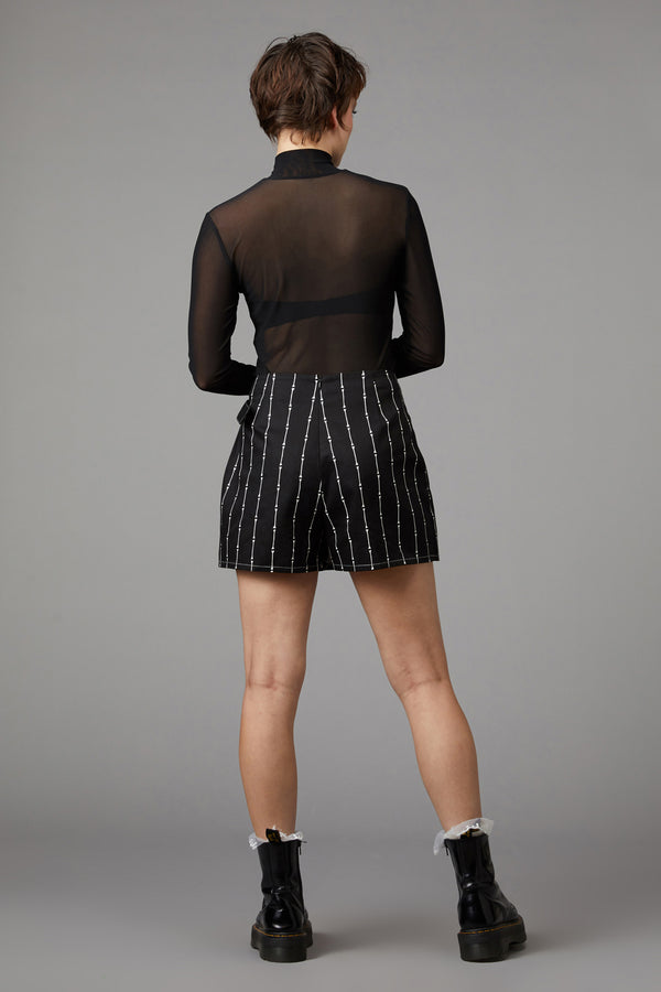 Black Friday - Funny Bone Skort - black