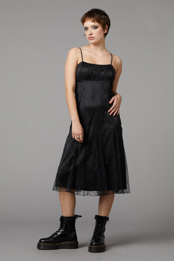 Black Friday - Interwebs Mesh Dress - black