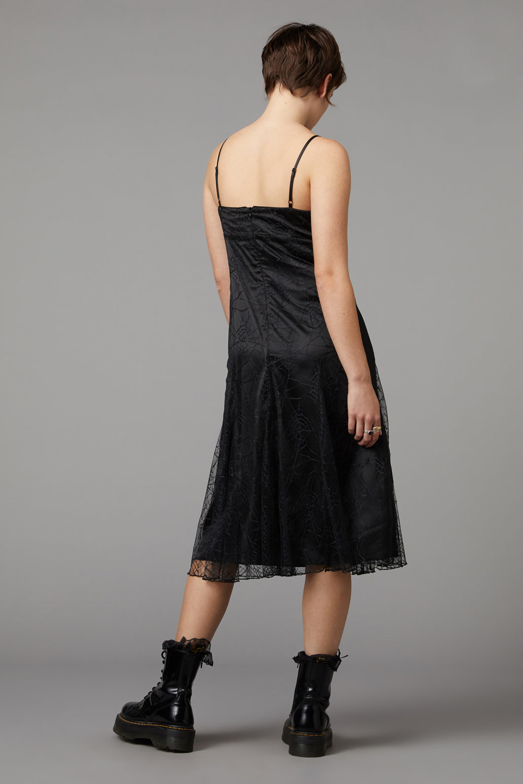 Black Friday - Interwebs Mesh Dress - black