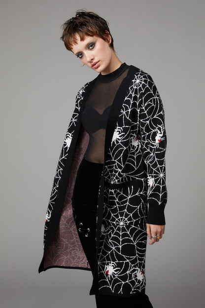 Black Friday - Arachnid Cardi - black