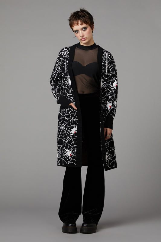 Black Friday - Arachnid Cardi - black