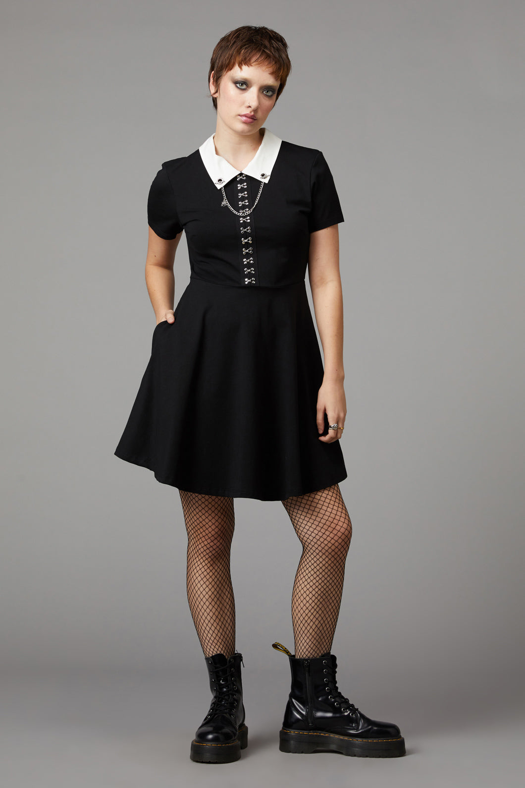 Gothic hot sale short dresses