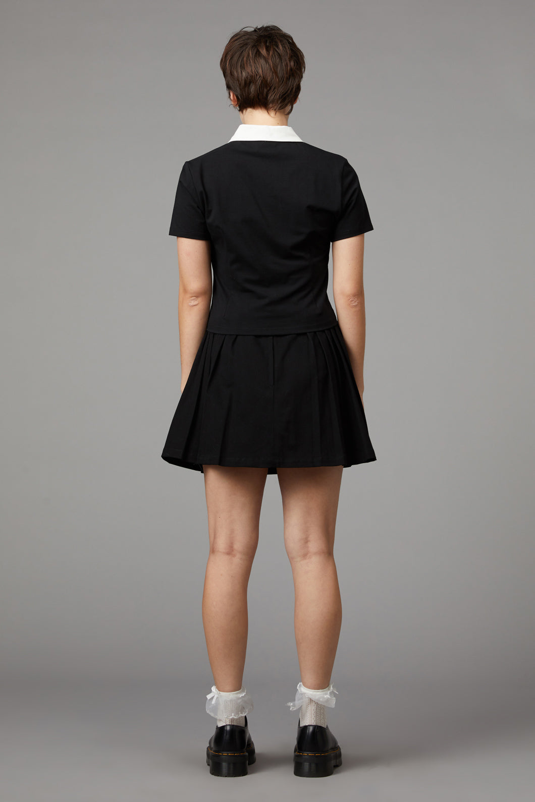 Black Friday - Strings Gothic Blouse - black