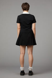 Black Friday - Strings Gothic Blouse - black