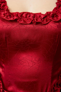 Black Friday - Nadja Gothic Corset Top - red