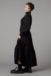 Black Friday - Nadja Gothic Blouse - black