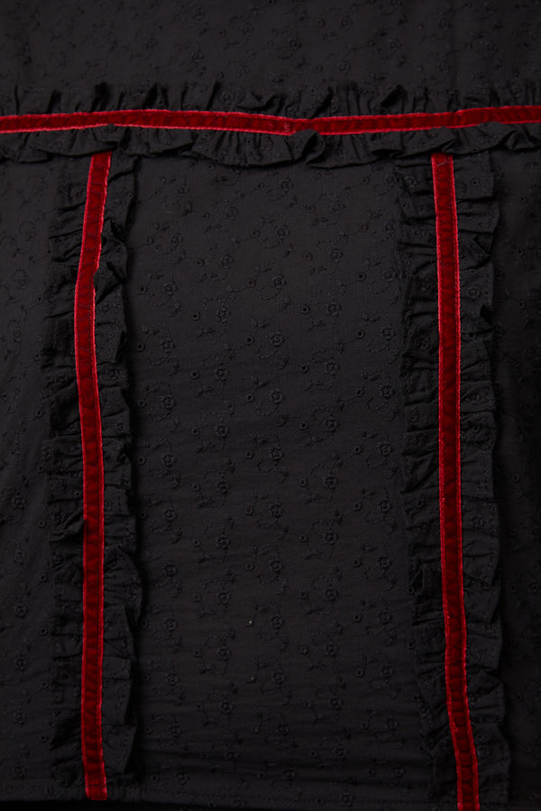 Black Friday - Nadja Gothic Blouse - black