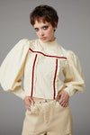 Black Friday - Nadja Gothic Blouse - cream