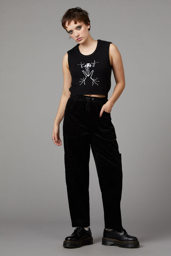 Black Friday - Skulduggery Cargo Pant - black