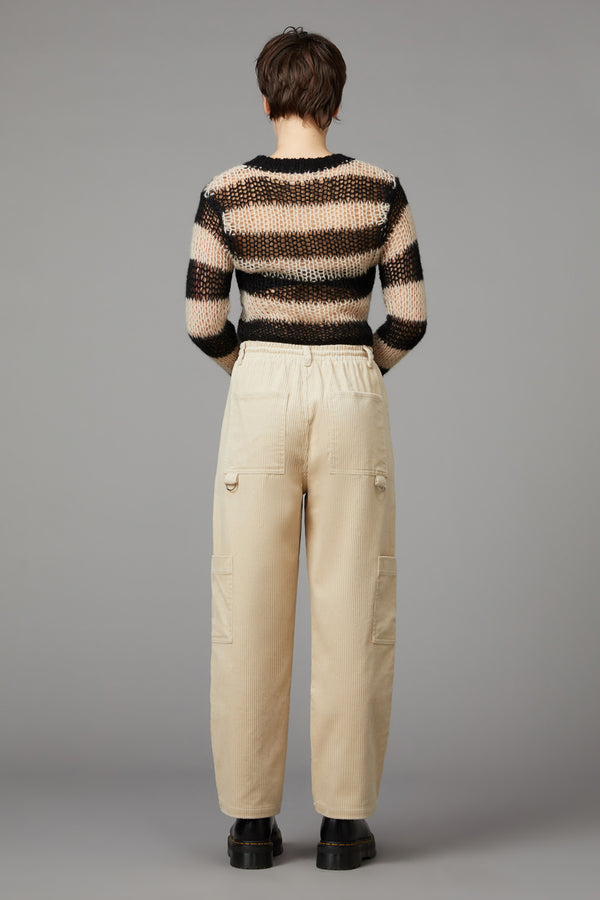 Black Friday - Skulduggery Cargo Pant - cream