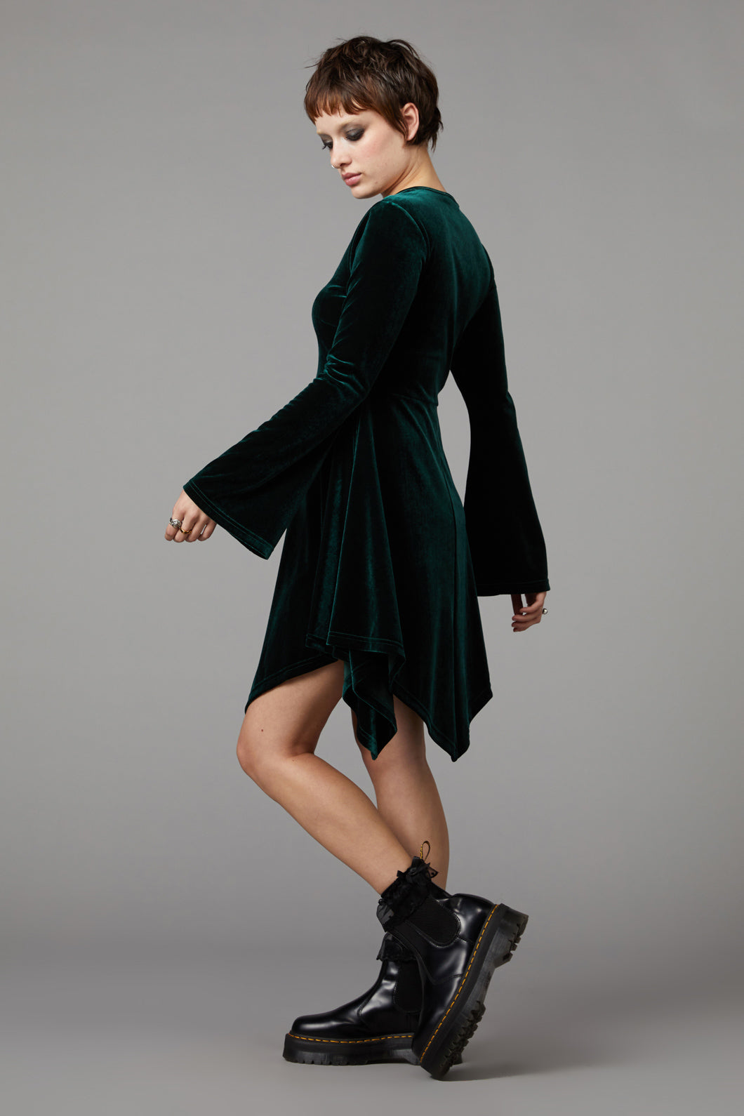 Black Friday - Sallie Dress - emerald