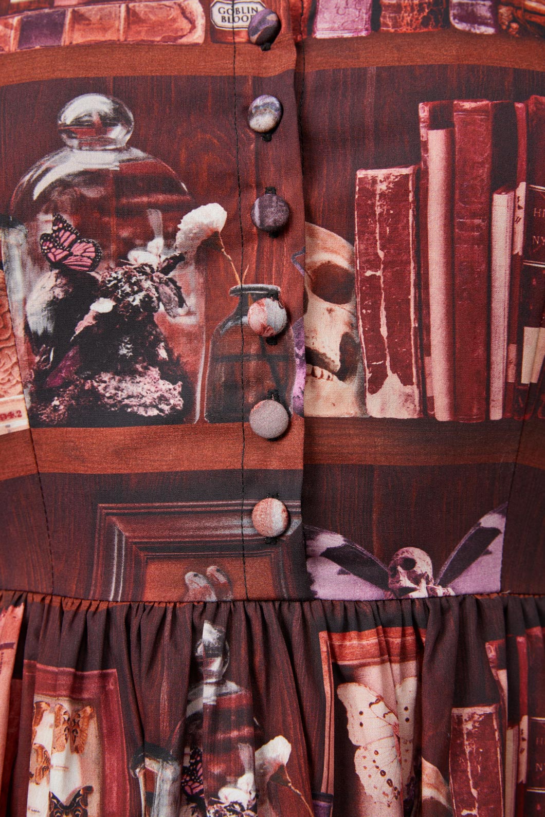 Black Friday - Bookish Print Dress - multi