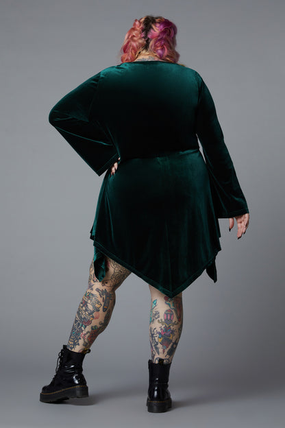 Black Friday - Curve Sallie Dress - emerald
