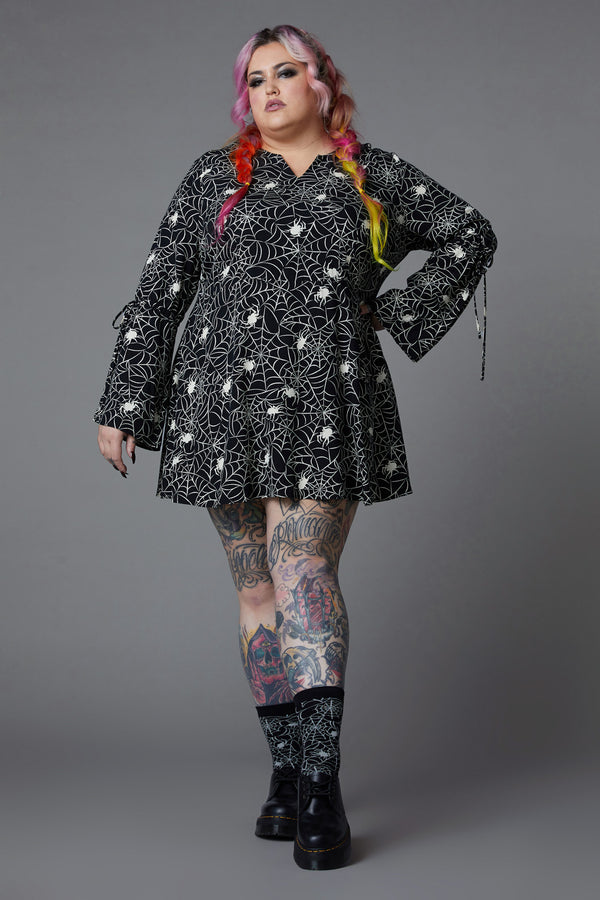 Black Friday - Curve Arachnid Dress - black