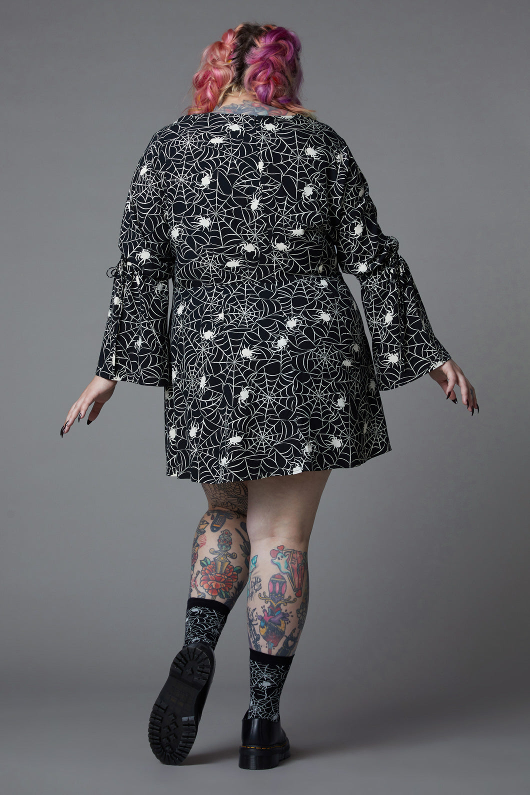 Black Friday - Curve Arachnid Dress - black