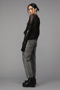 Black Friday - Distressy Cardigan - black