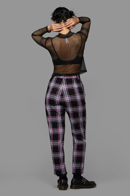 Black Friday - Myrtle Tartan Pant - purple