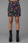 Black Friday - Plantistry Mesh Skirt - multi
