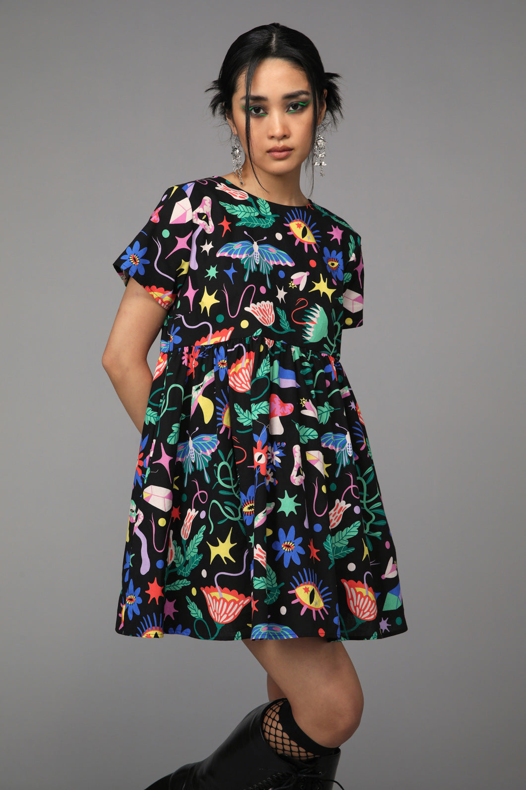 Plantistry Print Dress