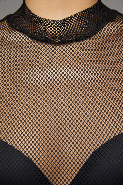 Black Friday - Toxin Mesh Top - black