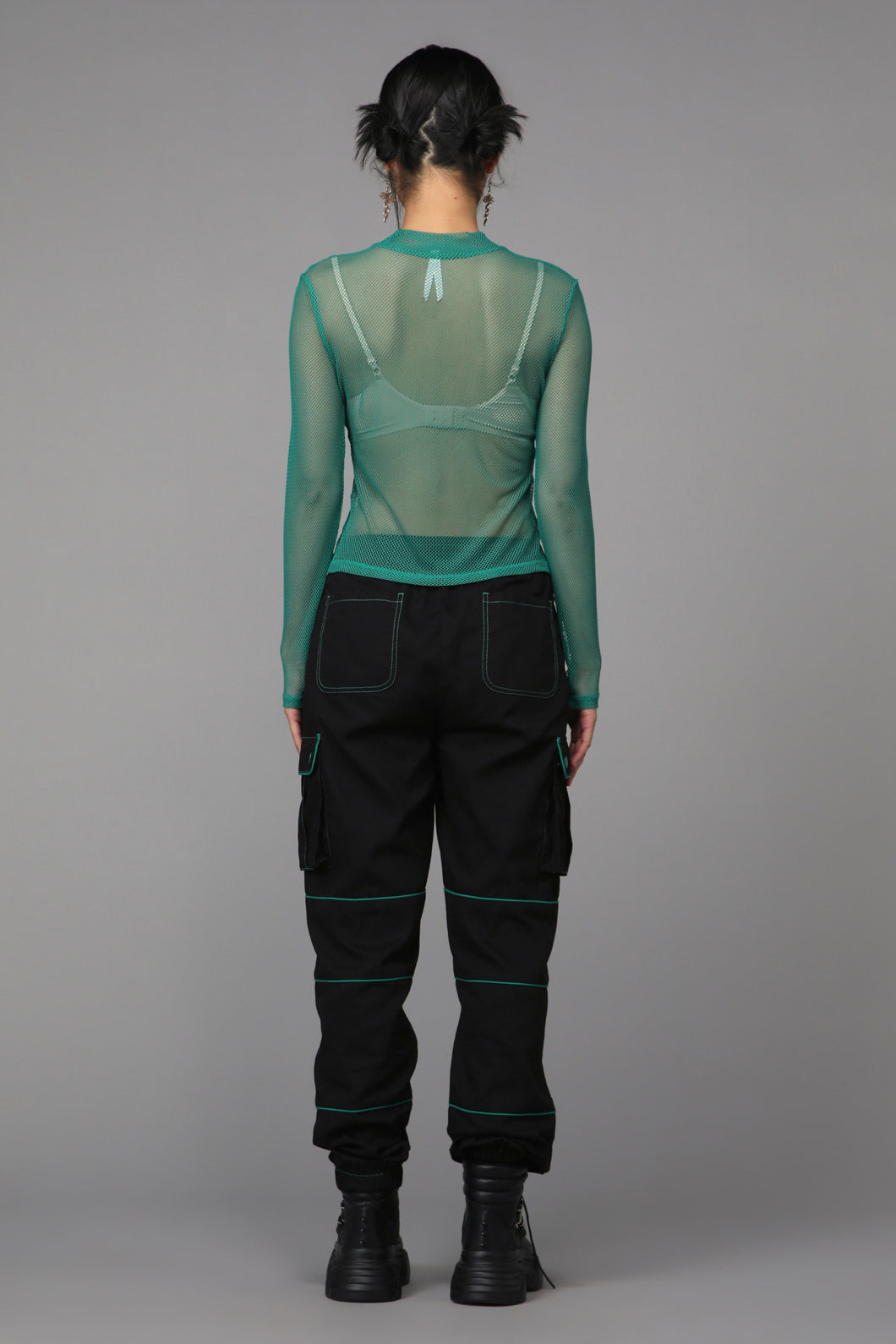 Black Friday - Toxin Mesh Top - green