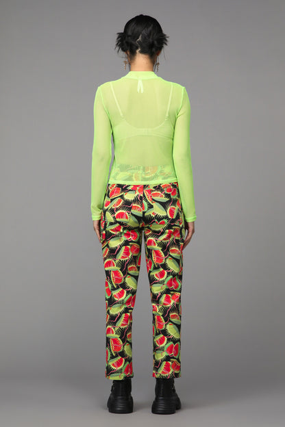Black Friday - Toxin Mesh Top - lime