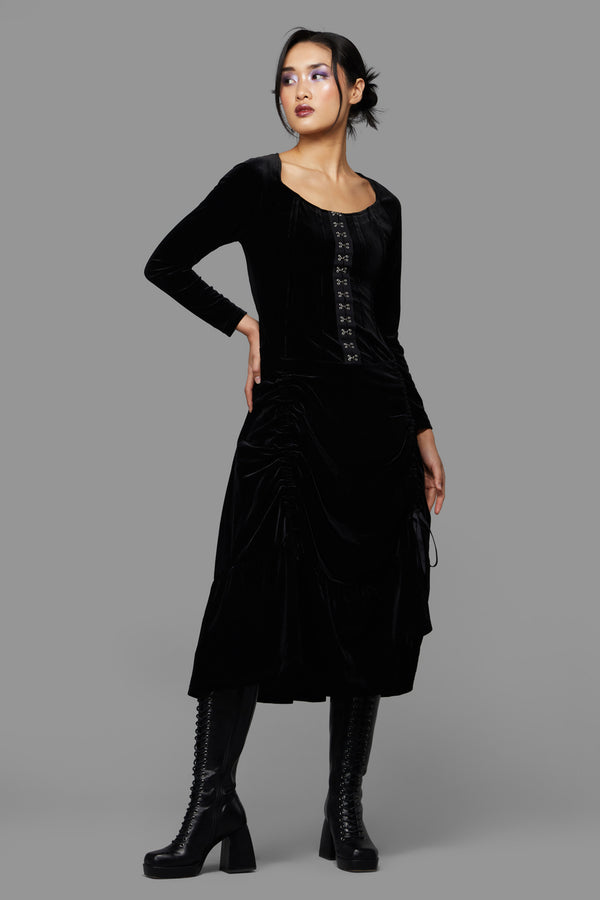 Black Friday - Vampiric Formal Dress - black