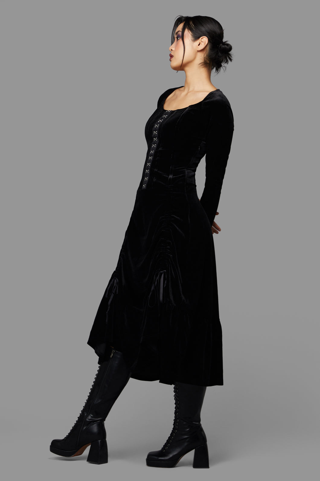 Black Friday - Vampiric Formal Dress - black