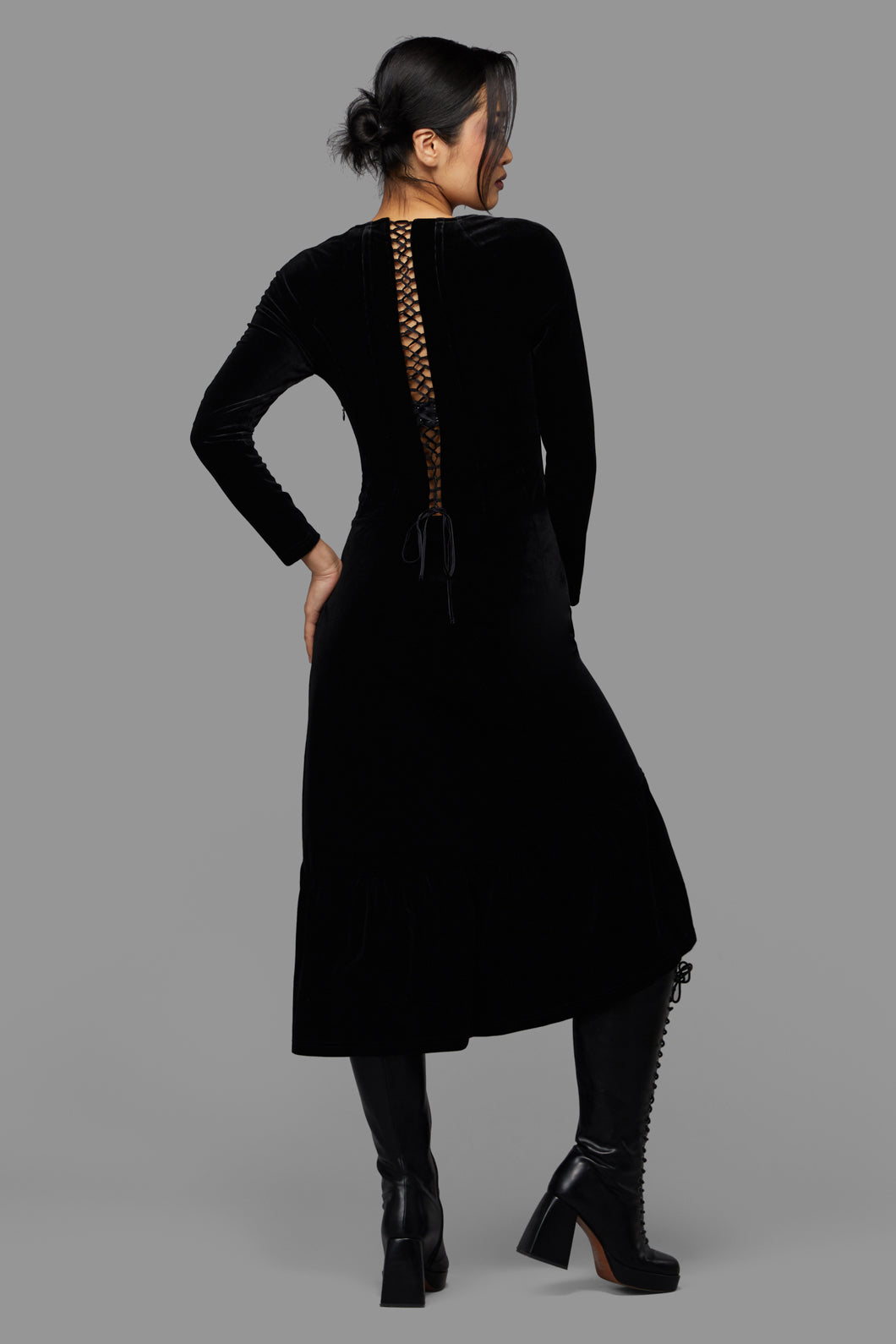 Black Friday - Vampiric Formal Dress - black