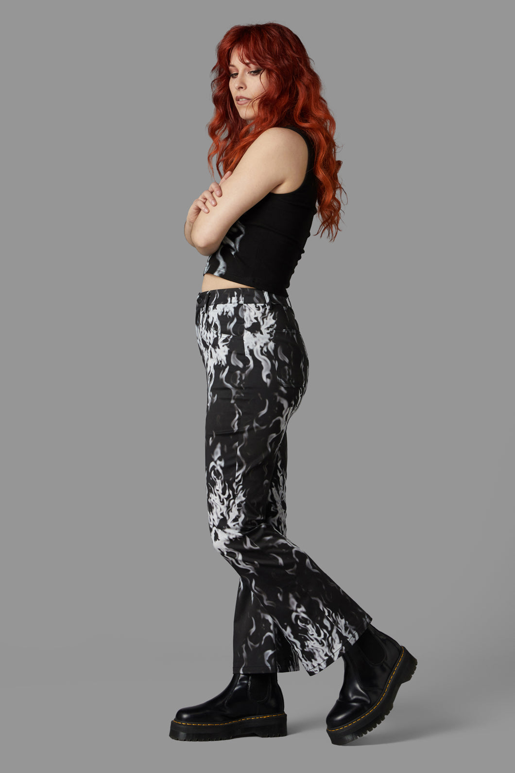 Black Friday - Gothic Veil Jean - black