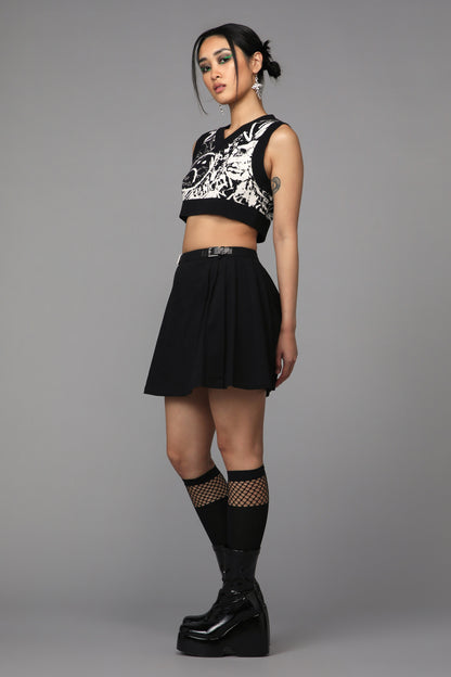 Black Friday - Back Alley Knit Vest - black