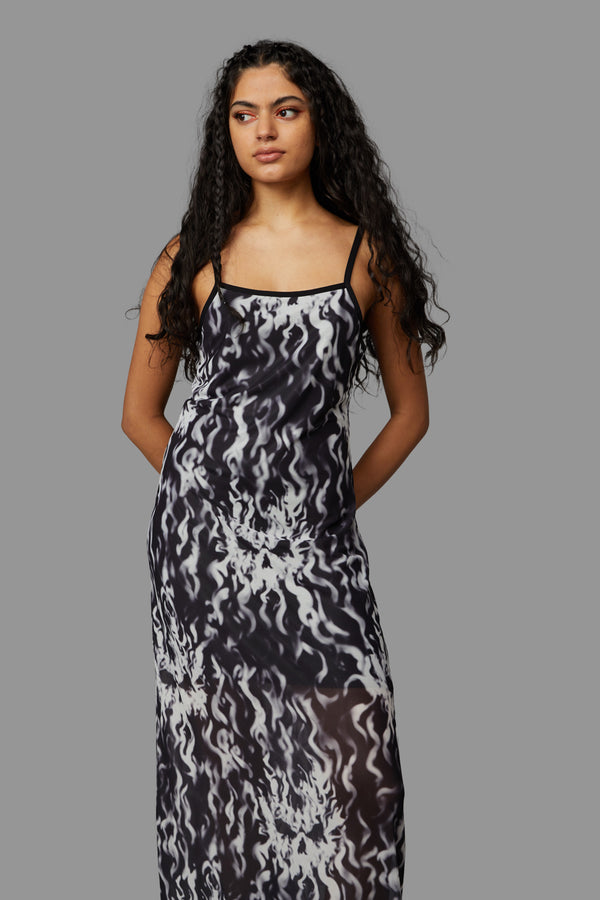 Black Friday - Up In Flames Dress - black