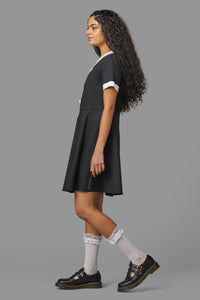 Black Friday - Sourpuss Dress - black-white