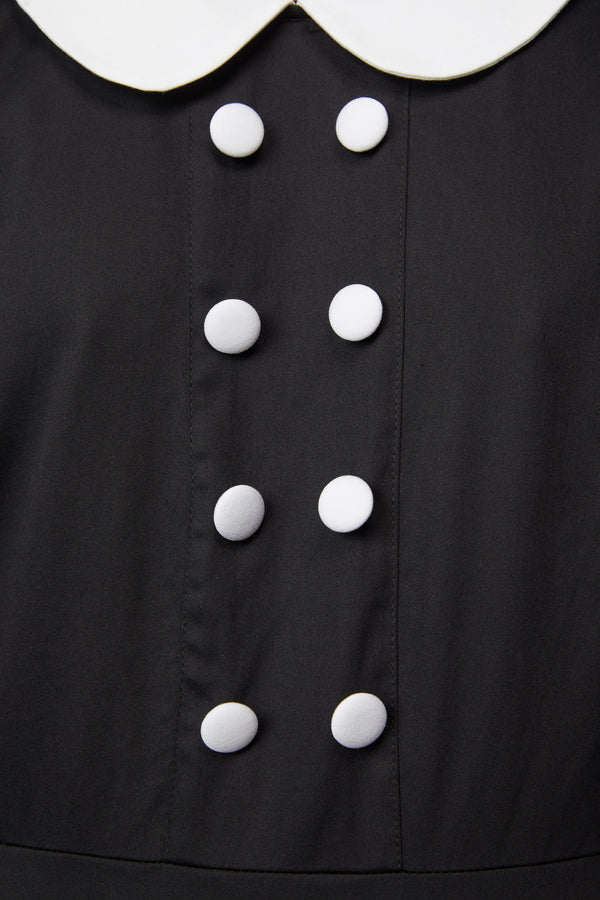 Black Friday - Sourpuss Dress - black-white