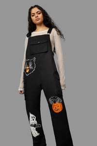 Black Friday - Spooky Season Overall - black