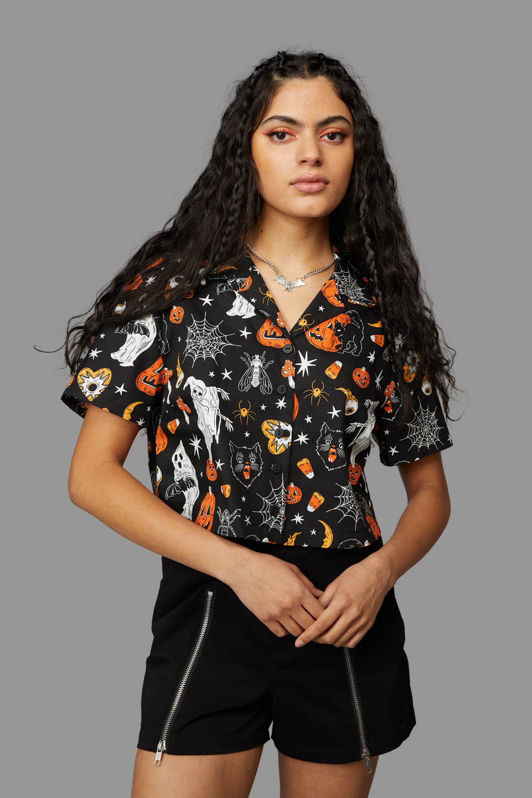Black Friday - Spooky Season Blouse - black